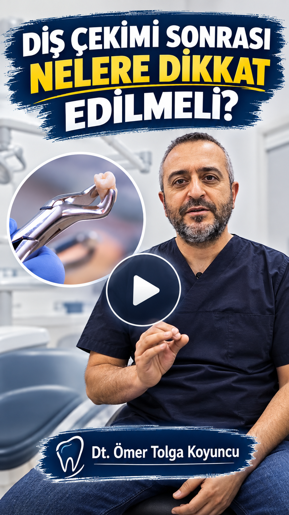 DentVital 27 Diş çekimi sonrası nelere dikkat edilmeli? - Diş Hekimi Ömer Tolga Koyuncu yanıtladı