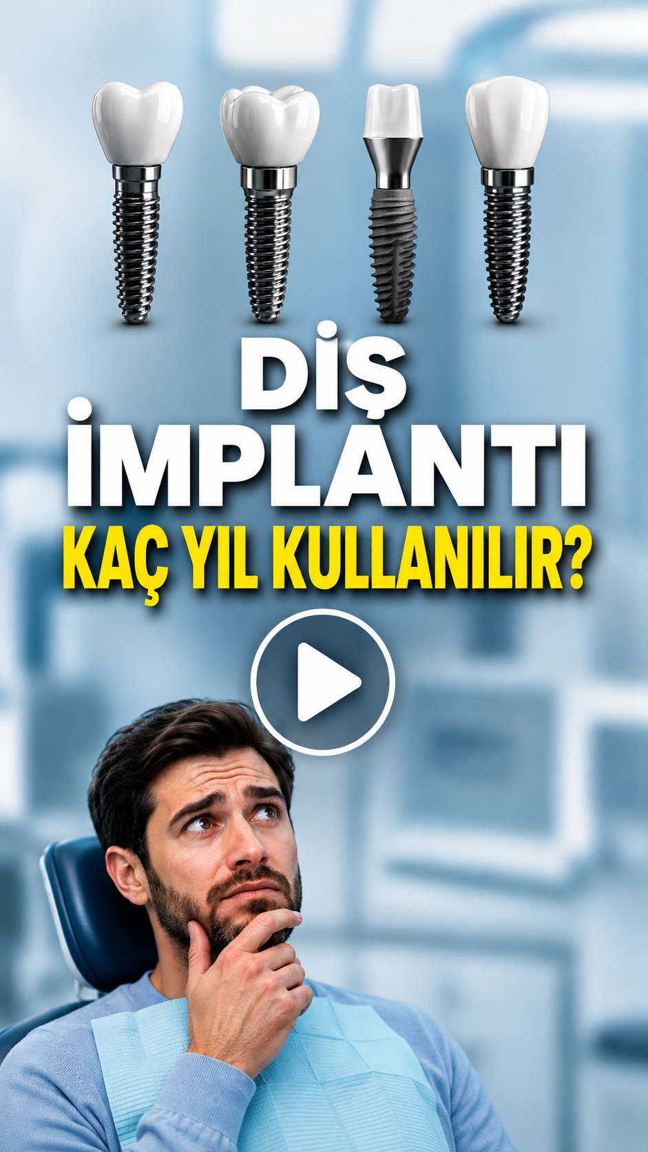 DentVital 26 Diş implantı kaç yıl kullanılır? İmplant ömür boyu kullanılır mı? #dişimplantı #dişköprüsü